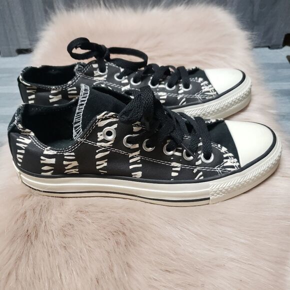 Converse zebra Print women's Sneaker - Picture 2 of 7